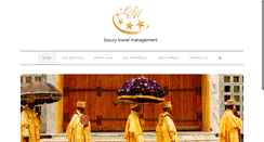 Desktop Screenshot of luxurytravelmanagement.com